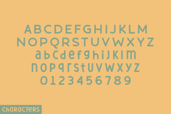 Lemon Trifle Font PNG with transparent background - Preview 1
