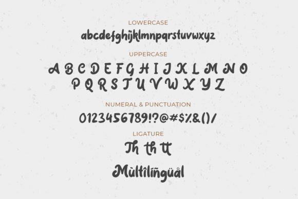 Mofanyc Font PNG with transparent background - Preview 5