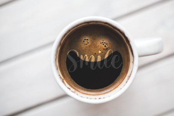 Night Coffee Font PNG with transparent background - Preview 2