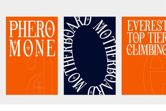 Pheromone Ultimate Font PNG with transparent background - Preview 3