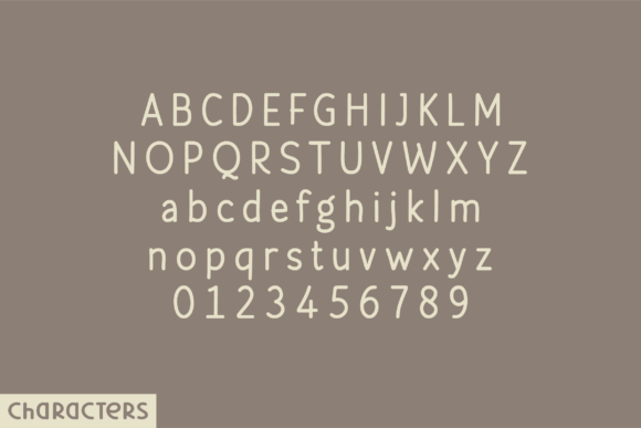Potato Rounds Font PNG with transparent background - Preview 1
