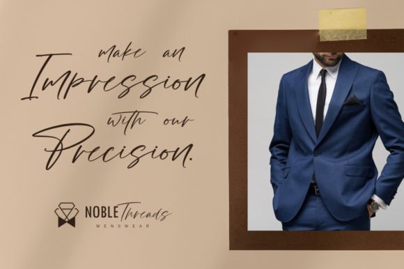 Prestige Signature Font PNG with transparent background - Preview 4