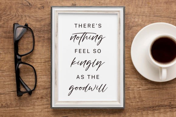 Prestige Signature Font PNG with transparent background - Preview 5