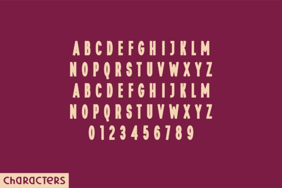 Pretzel Font PNG with transparent background - Preview 1