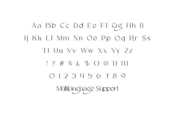 Privileged Elite Font PNG with transparent background - Preview 2