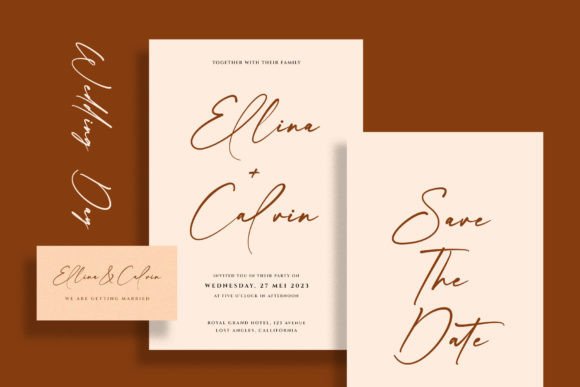 Samanta Holland Font PNG with transparent background - Preview 6