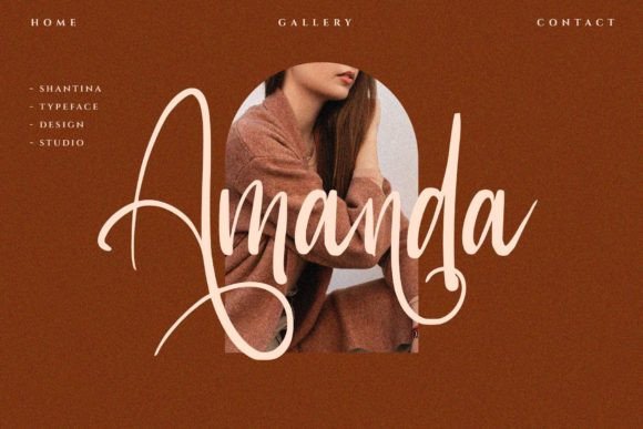Shantina Font PNG with transparent background - Preview 6