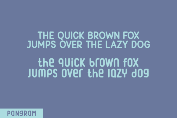 Snowcone Font PNG with transparent background - Preview 3