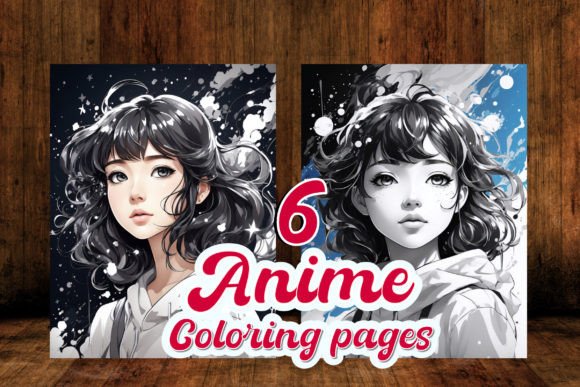 Anime Portrait Coloring Pages
