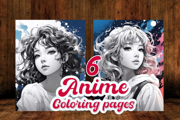 Anime Portrait Coloring Pages