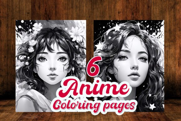 Anime Portrait Coloring Pages