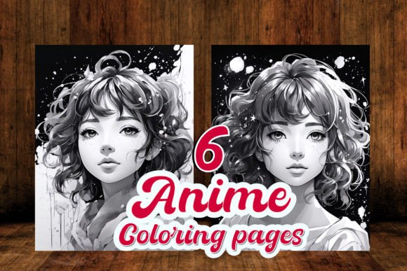 Anime Portrait Coloring Pages