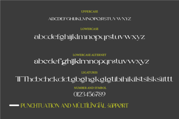 Arumi Font - Preview 1