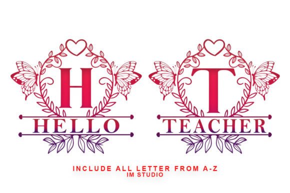 Barbie Monogram Font - Preview 1
