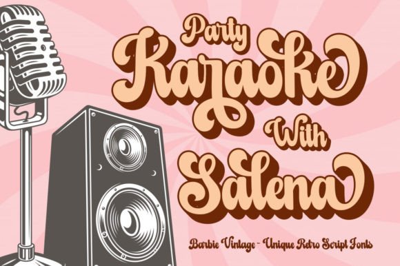 Barbie Vintage Font - Preview 1
