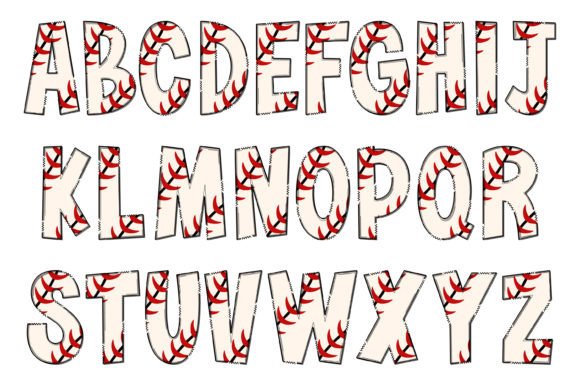 Baseballs Font - Preview 1