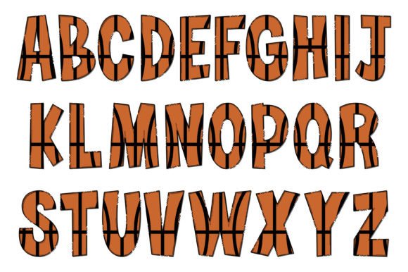 Basketball Font - Preview 1