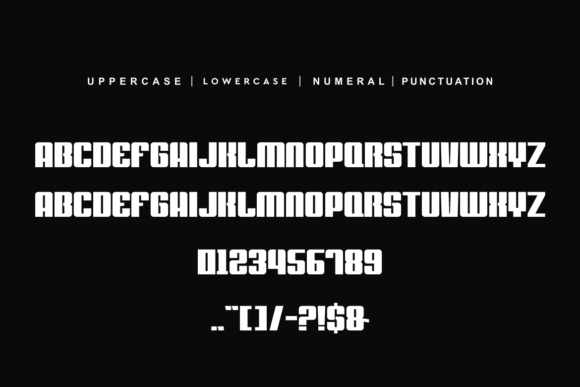 Black Spores Font - Preview 4