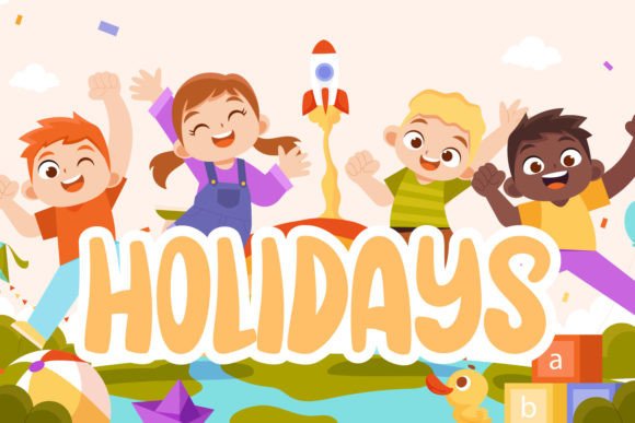 Children Font - Preview 1