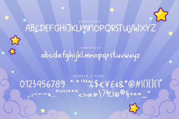 Fabelo Kids Font PNG with transparent background - Preview 1