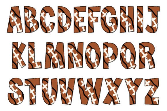 Football Font - Preview 1