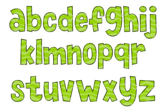 Green Smoke Font - Preview 2
