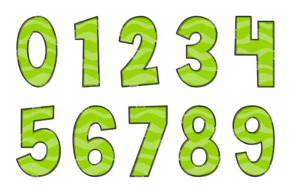 Green Smoke Font - Preview 3