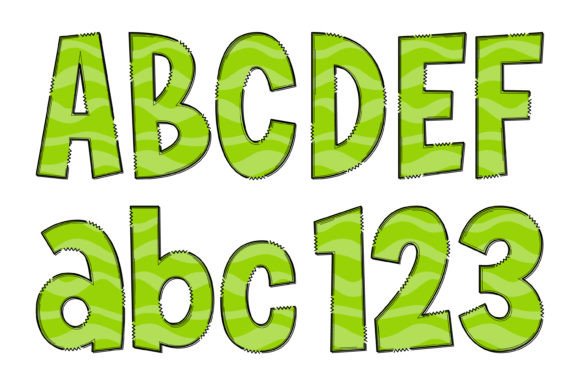 Halloween Party Bundle Font PNG with transparent background - Preview 2