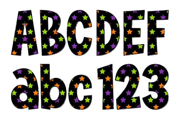 Halloween Party Bundle Font PNG with transparent background - Preview 3