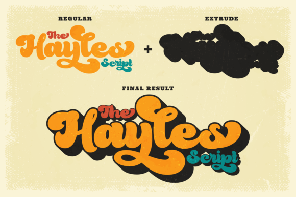 Hayles Font PNG with transparent background - Preview 2