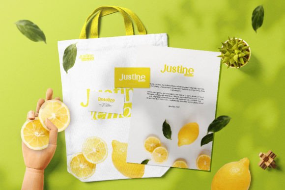 Lemon Sundae Font PNG with transparent background - Preview 1