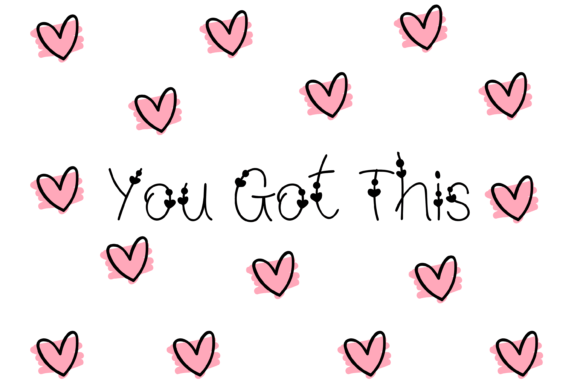 Lonely Heart Font PNG with transparent background - Preview 5