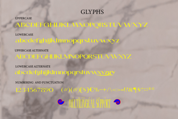 Marema Font PNG with transparent background - Preview 1