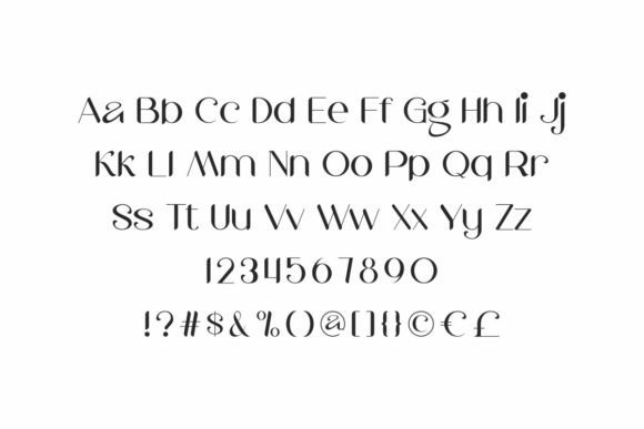 Moana Rainy Font PNG with transparent background - Preview 3
