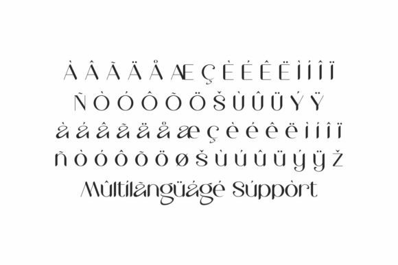 Moana Rainy Font PNG with transparent background - Preview 5