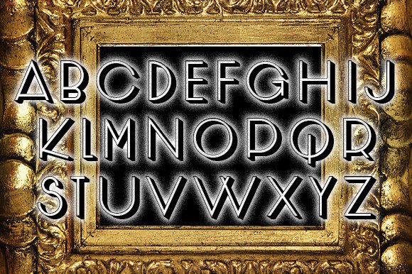 Naked Extravagant Font PNG with transparent background - Preview 1