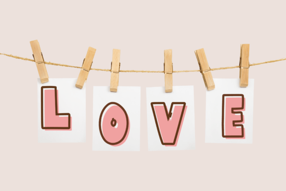 Play Bun Font PNG with transparent background - Preview 3