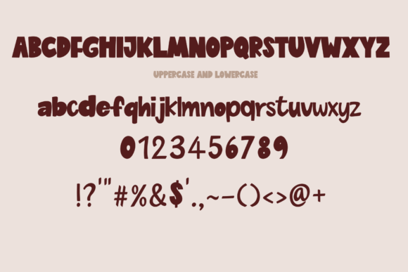 Play Bun Font PNG with transparent background - Preview 5