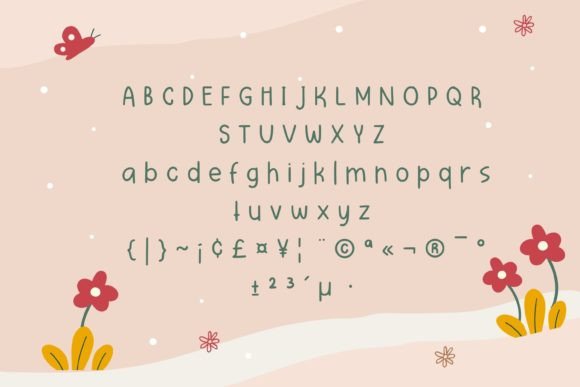Raberly Font PNG with transparent background - Preview 2