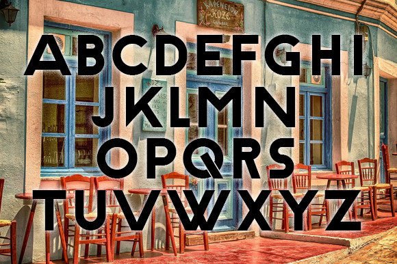Rico Font PNG with transparent background - Preview 2