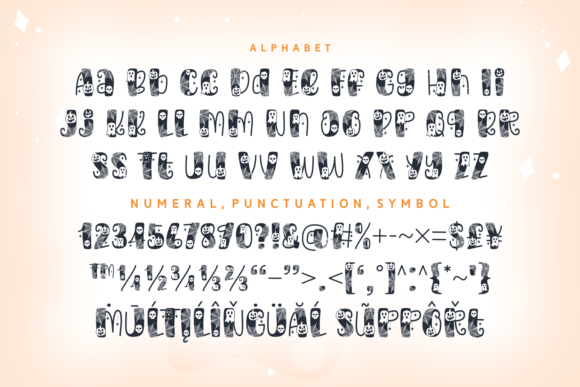Scary Zone Font PNG with transparent background - Preview 5