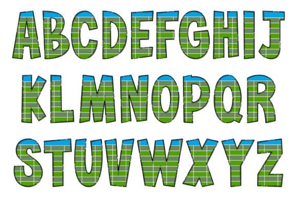 American Football Font - Preview 1