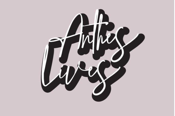 Anthes Font - Preview 2