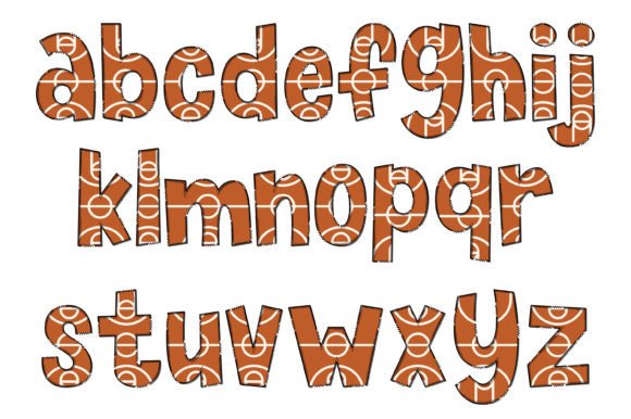 Basketball Court Font - Preview 2