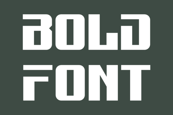 Bold Gobinek Font - Preview 2