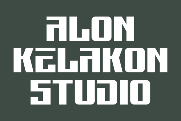 Bold Gobinek Font - Preview 3
