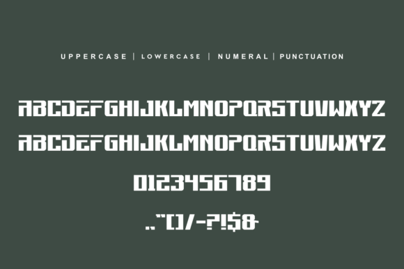Bold Gobinek Font - Preview 4