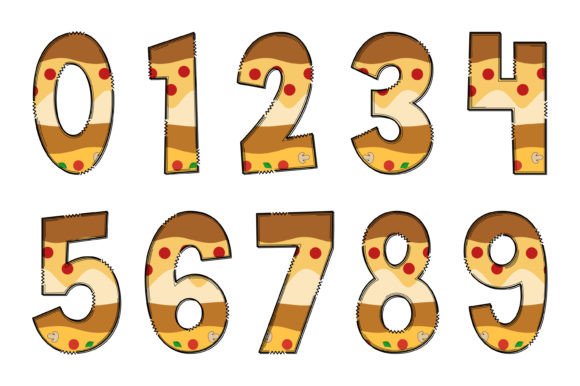 Cheesy Pizza Font - Preview 3