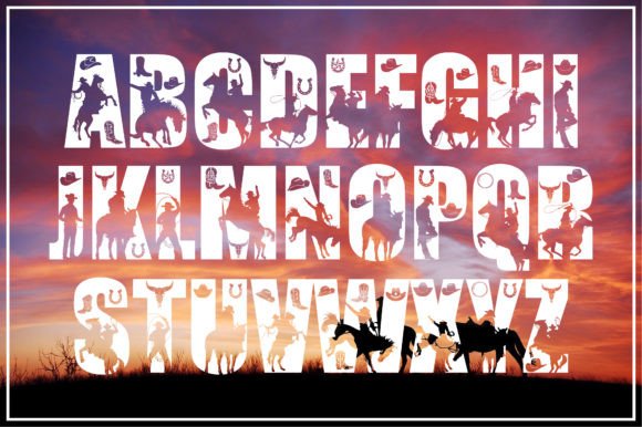 Cowboy Font - Preview 1