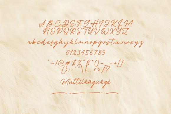 Evening Wind Font - Preview 6